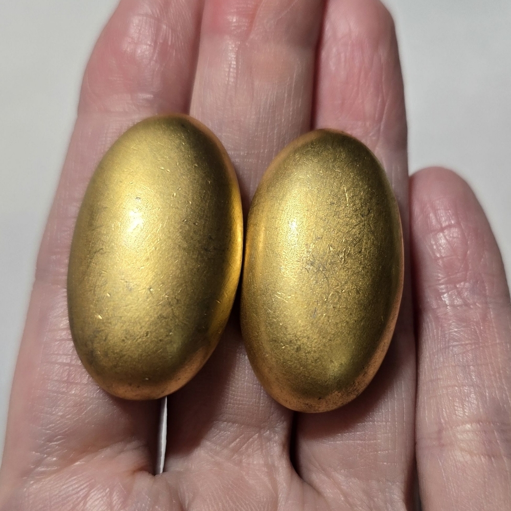 Vintage Maxine Denker Clip On Earrings